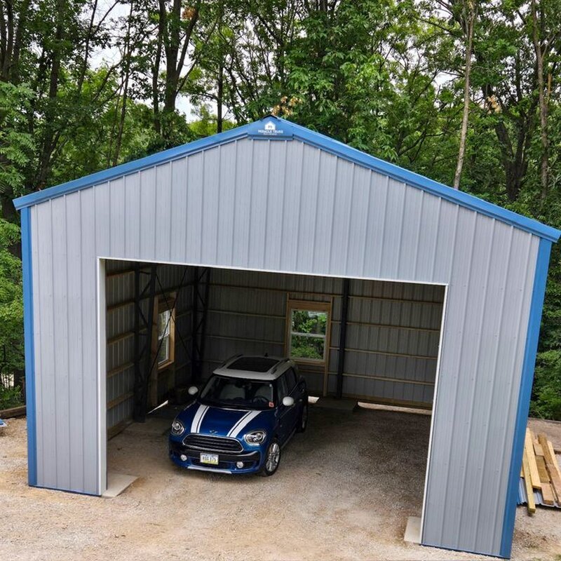 Facem garaje din panou sandwich